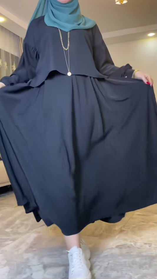 Ensemble Femme 2 Pièces Élégant – Robe Longue et Haut Moderne
